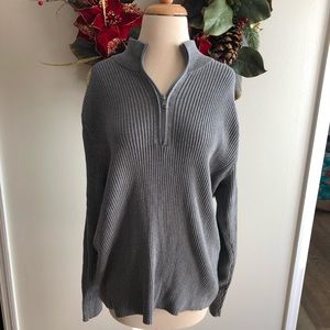 MICHAEL Michael Kors pull over zip jacket sweater